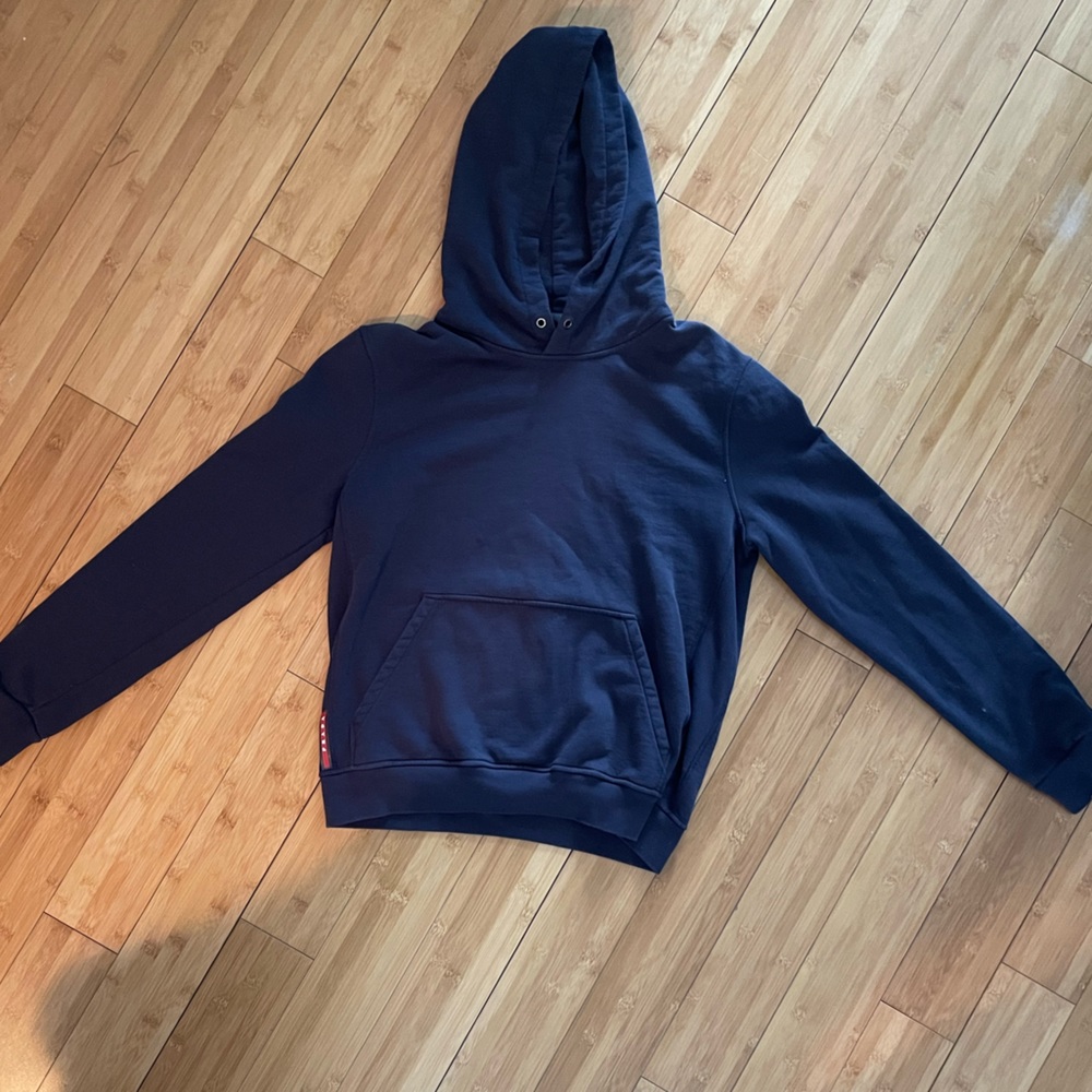 Prada Men’s Navy Hoodie